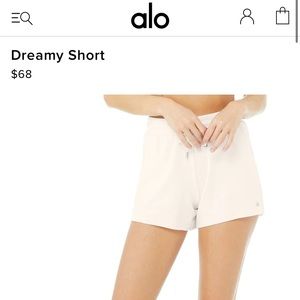 Alo Dreamt Short Ivory (XS)